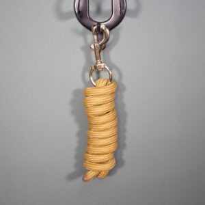 Kentucky Horsewear Führstrick mit Karabiner Basic mustard