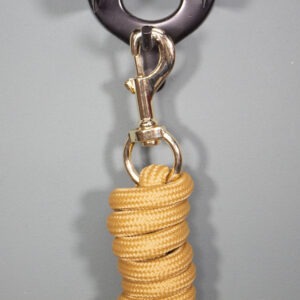 Kentucky Horsewear Führstrick mit Karabiner Basic mustard
