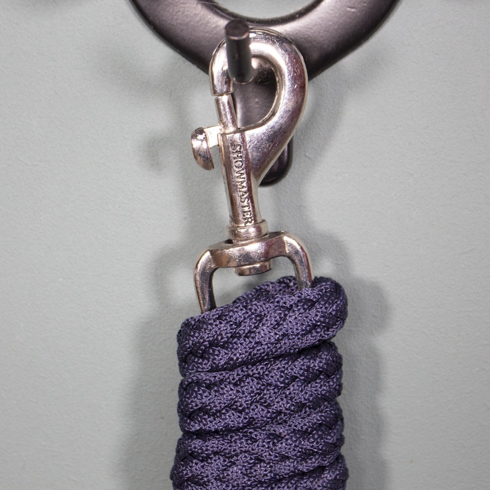Showmaster Führstrick mit Karabiner navy – Bild 2
