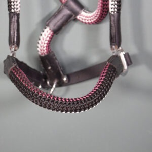 Lederhalfter schwarz COB