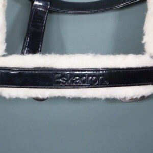 Eskadron Reflexx Halfter Varnish Evo-Wool black COB