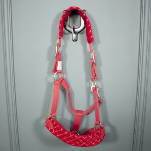 Showmaster Halfter rot Pony