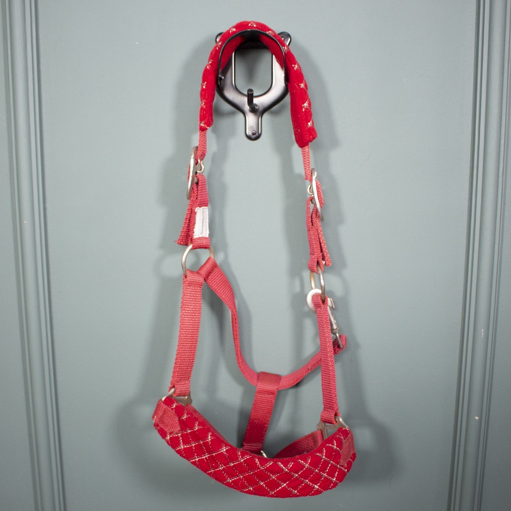 Showmaster Halfter rot Pony