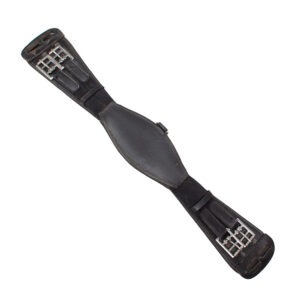 Kurzgurt Leder schwarz 60 cm
