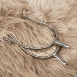 Silk Steel Sporen Dorn silber