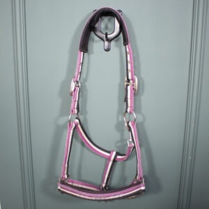 Eskadron Halfter Double Pin berry/white/darkbasalt WB