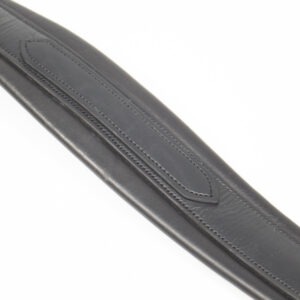 Kieffer Langgurt Leder schwarz 120 cm