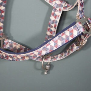 Showmaster Halfter Triangle navy WB