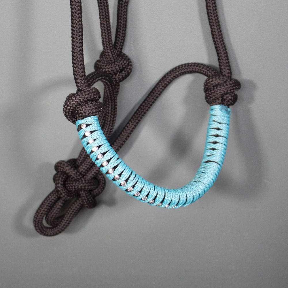 Knotenhalfter schwarz COB – Bild 2
