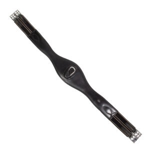 Loesdau Langgurt Leder schwarz 115 cm