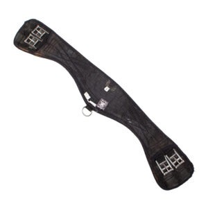 Mattes Kurzgurt schwarz 70 cm