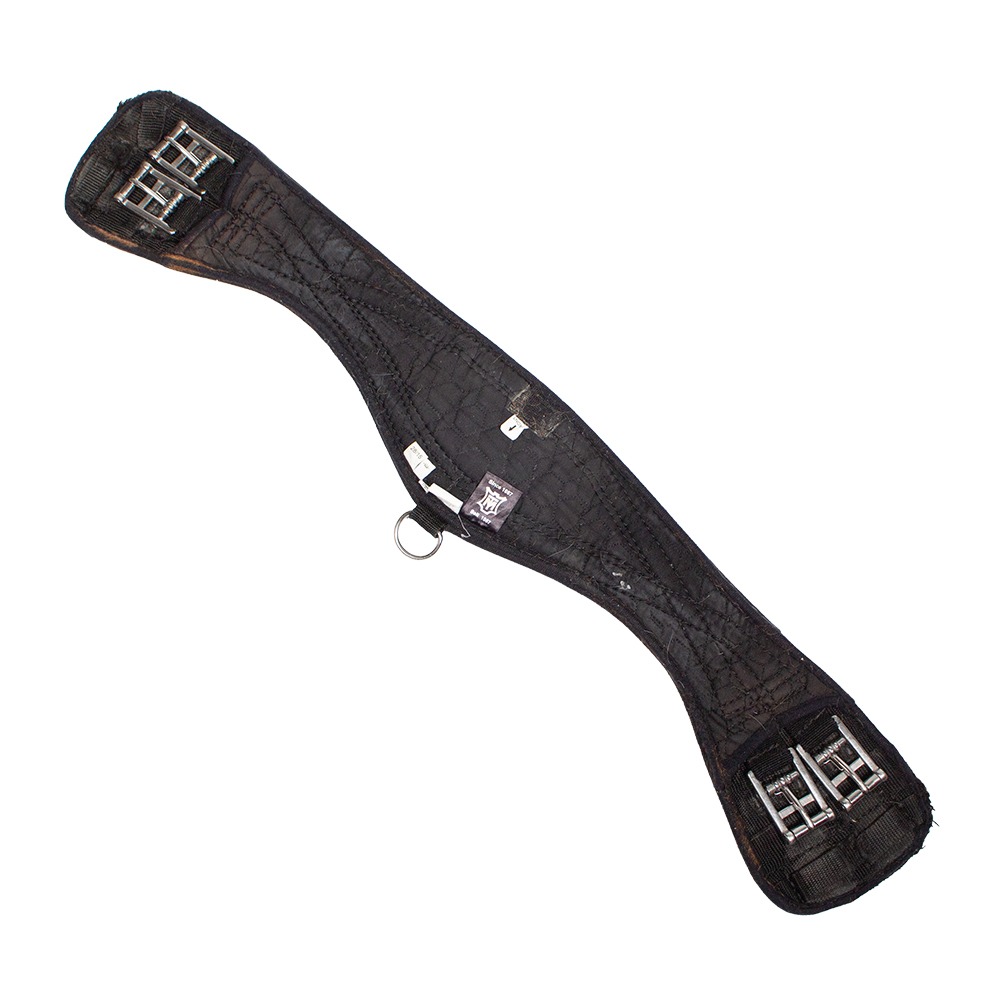 Mattes Kurzgurt schwarz 70 cm