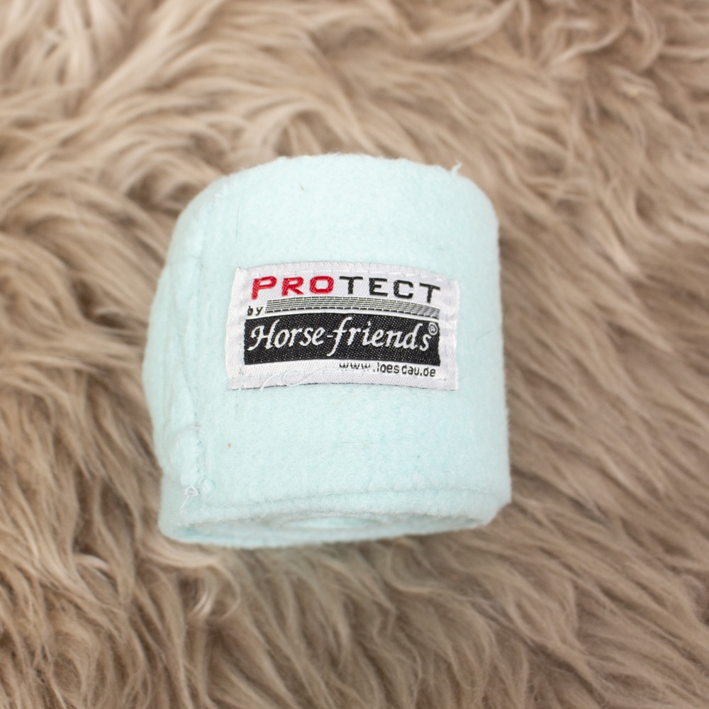 Horse Friends Bandagen Fleece hellblau Pony