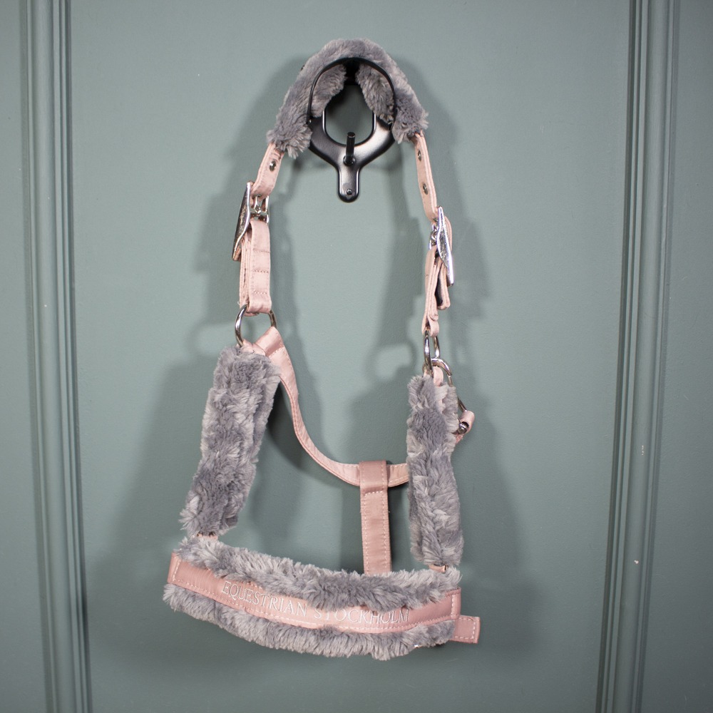 Equestrian Stockholm Halfter rosa COB