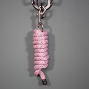 Equestrian Stockholm Führstrick mit Karabiner rosa