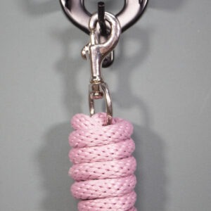 Equestrian Stockholm Führstrick mit Karabiner rosa