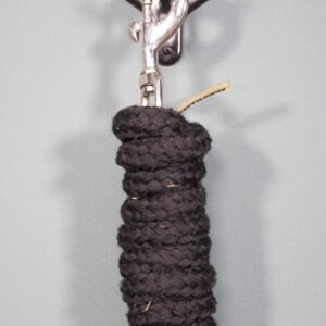 Showmaster Führstrick mit Karabiner schwarz
